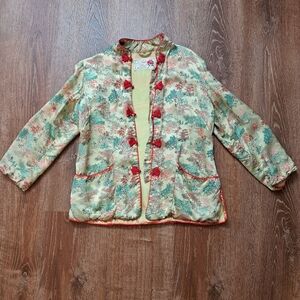 Vintage 1950s Asian Bed Jacket